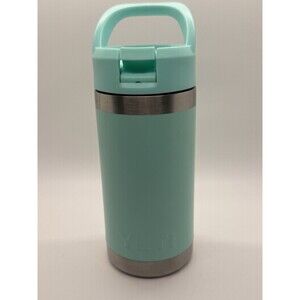 YETI Rambler Jr. 12 oz. Bottle w/ Flip Top Straw - Seafoam Green